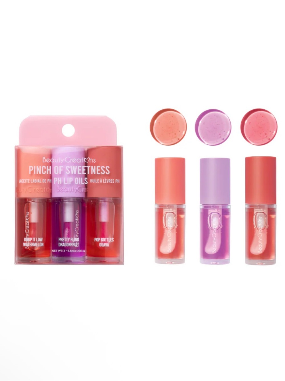 Beauty Creations Pinch of Sweetness PH Lip Oils - Picture 2 of 3